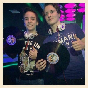 Dj Nickstylzz en Dj The-M # 1 en # 2 kunstbende Brabant