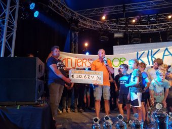 Recordbedrag opgehaald voor KIKA, door 24-uurs Solexrace!