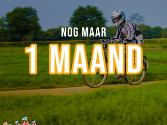 Nog één maand!