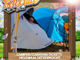 Caravan/camper tickets uitverkocht